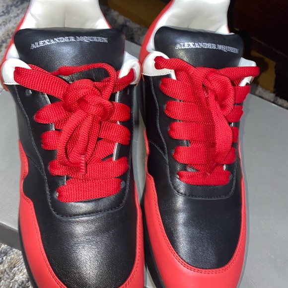 ALEXANDER MCQUEEN SNEAKERS UNISEX SIZE EU 40 - Picture 4 of 11